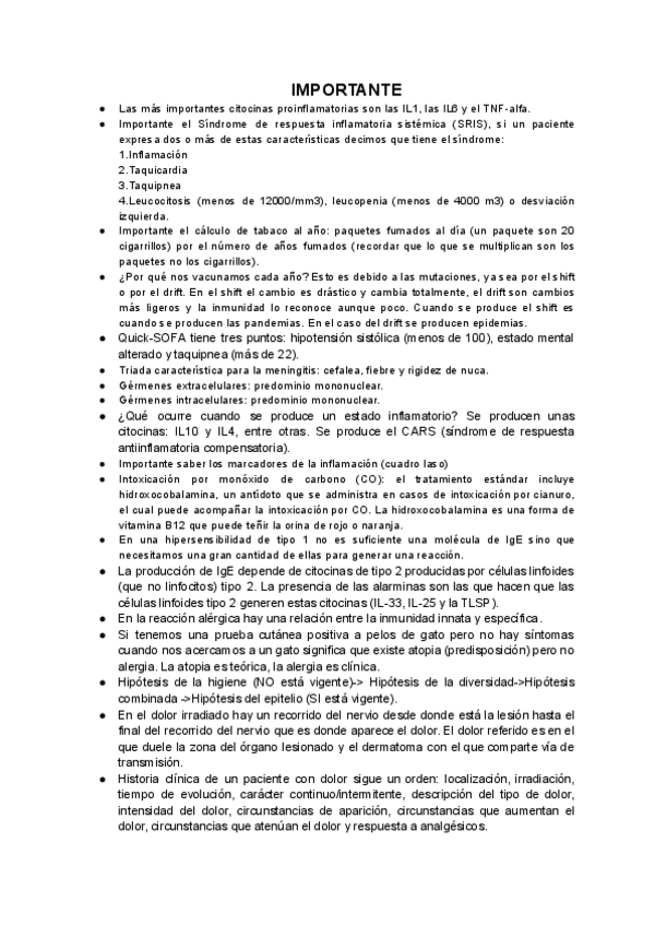 Miniatura del documento Cosas importantes/destacadas de la clase de vidal.pdf
