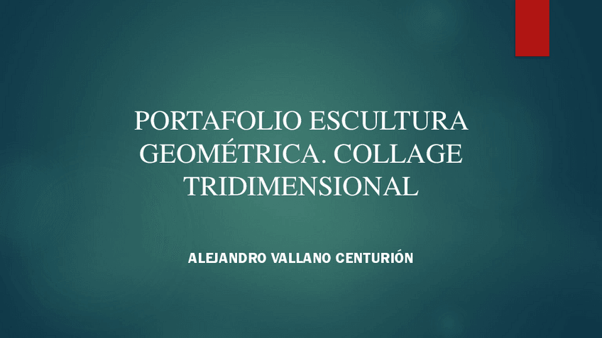 Miniatura del documento PORTAFOLIO-11-ESCULTURA-GEOMETRICA.-COLLAGE-TRIDIMENSIONAL.pdf