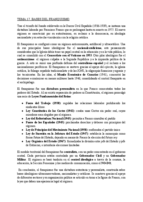 Miniatura del documento Bases-del-franquismo-TEMA-17.pdf