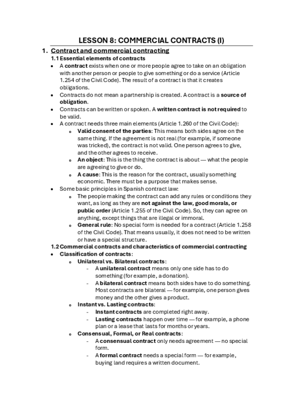 Miniatura del documento Lesson-8-Commercial-contracts.pdf