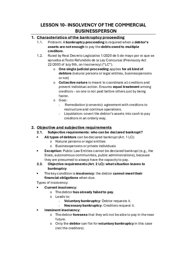 Miniatura del documento Lesson-10-Insolvency-of-the-commercial-businessperson.pdf