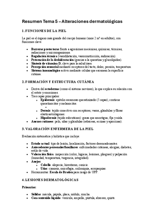 Miniatura del documento ResumenTema5AlteracionesDermatologicas.pdf