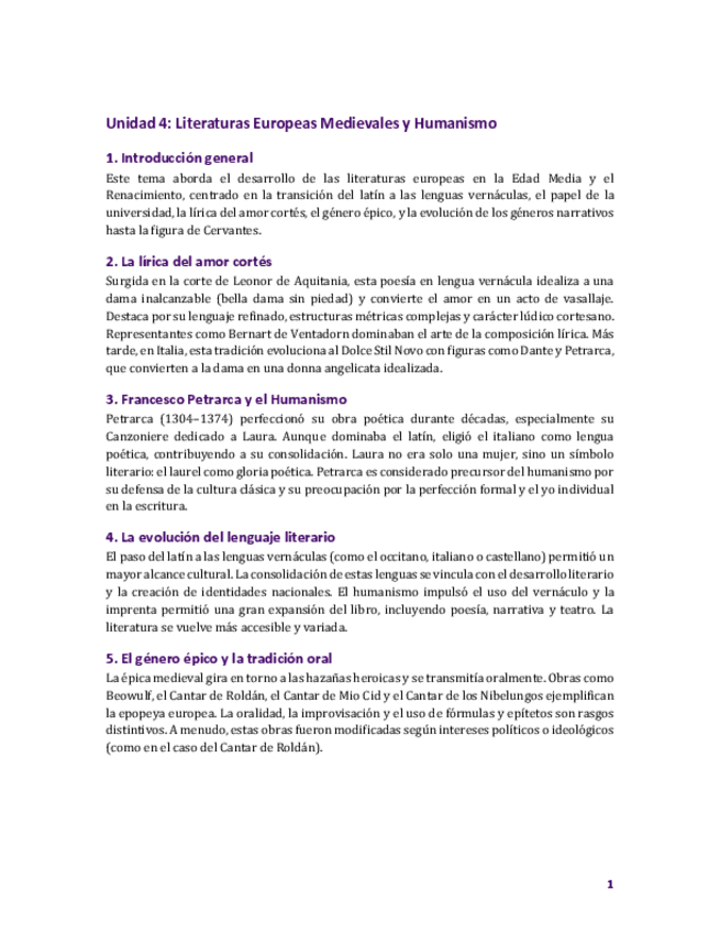 Miniatura del documento Literaturas Europeas - Unidad 4 Sintetizado.pdf