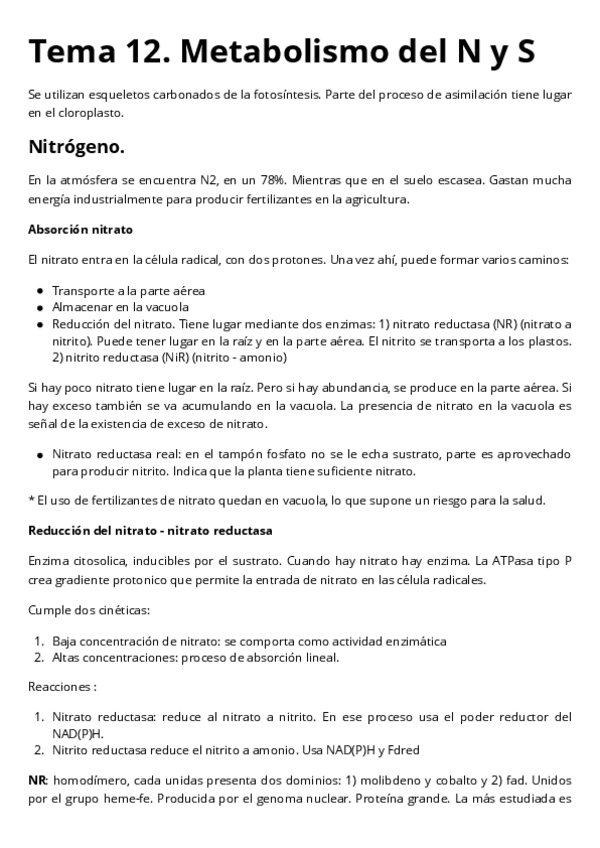 Miniatura del documento Tema-12.-Metabolismo-del-N-y-S..pdf