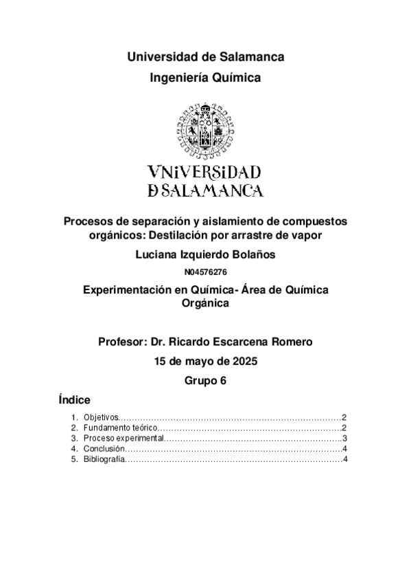 Miniatura del documento Informe-destilacion-por-arrastre-de-vapor.pdf