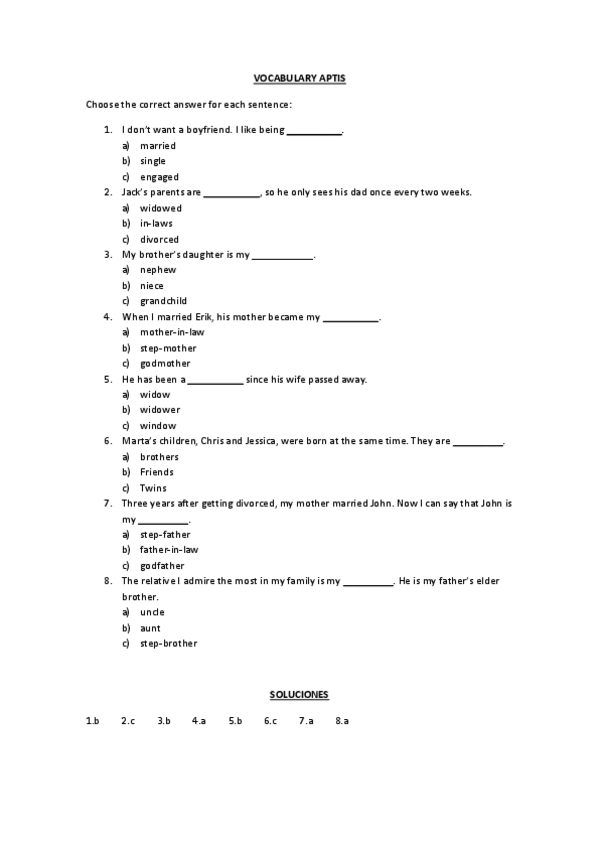 Miniatura del documento Ejercicios resueltos para practicar Vocabulary APTIS.pdf