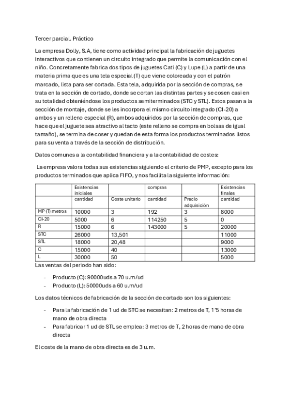 Miniatura del documento Tercer-parcial-practico-costes. DOLLY, S.A.pdf