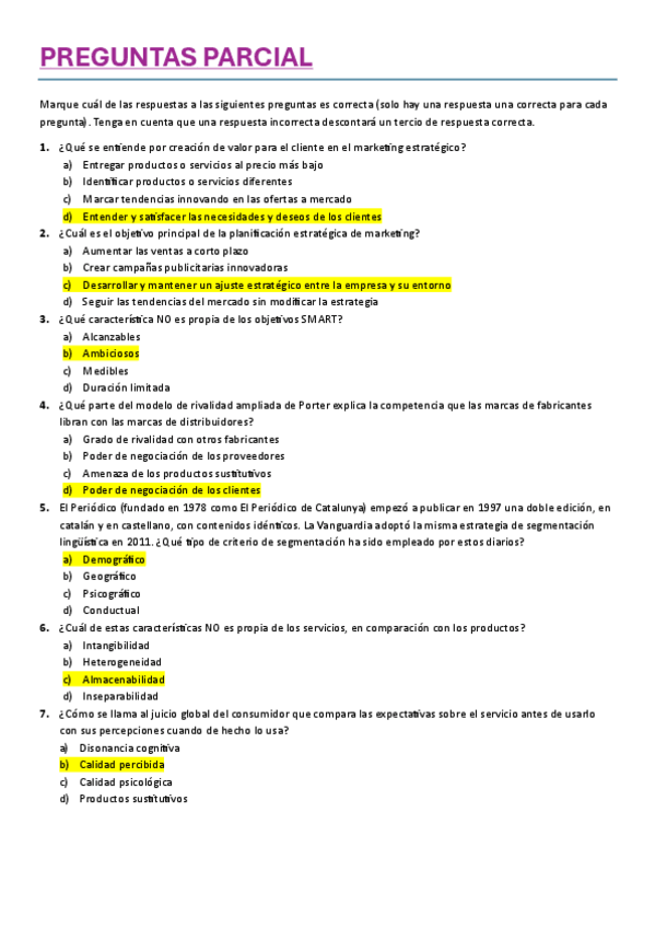 Miniatura del documento PARCIAL RESUELTO - GESTION DE MARKETING (AÑO 2025).pdf