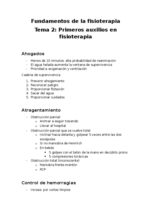 Miniatura del documento Fundamentos-de-la-fisioterapia-Tema-2-Primeros-auxilios.docx