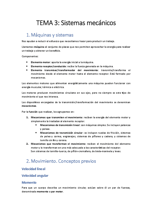 Miniatura del documento Tema 3. Sistemas mecánicos..pdf