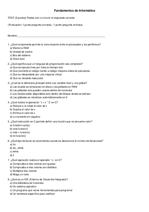 Miniatura del documento Examen8FundamentosInformatica.pdf