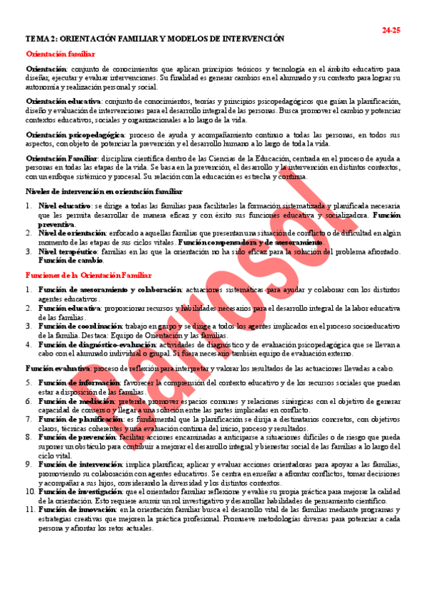 Miniatura del documento TEMA 2 ORIENTACIÓN FAMILIAR Y MODELOS DE INTERVENCIÓN ESQUEMA.pdf