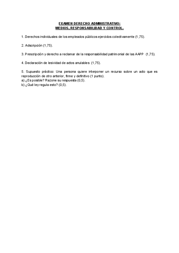 Miniatura del documento EXAMEN ADMIN: Medios, responsabilidad y control.pdf