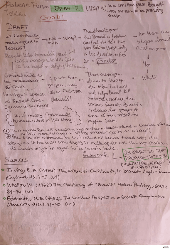 Miniatura del documento Essays-Victor-The-Dream-of-the-Rood-The-Wanderer-Beowulf-The-Canterbury-Tales-Sir-Gawain.pdf