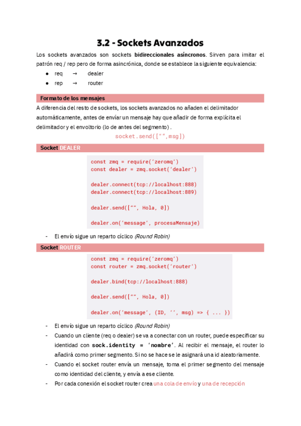 Miniatura del documento Tema 3.2 - Sockets Avanzados.pdf