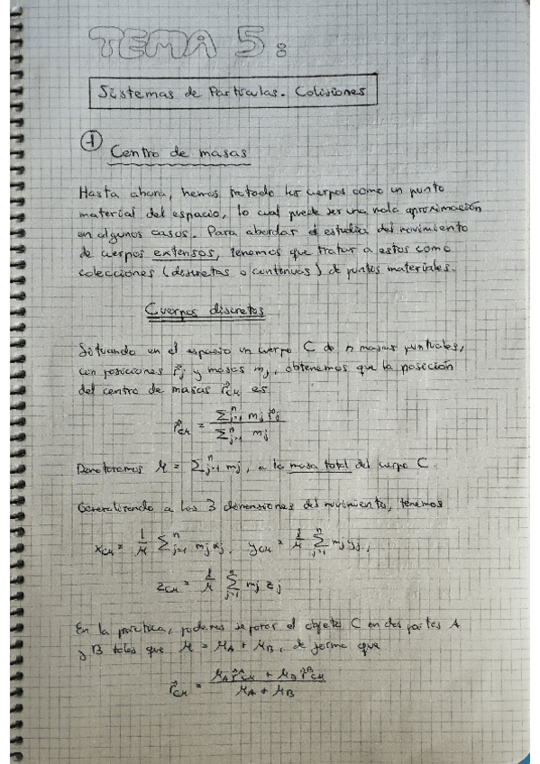 Miniatura del documento Tema-5-Sistema-de-Particulas-y-Colisiones (Parte 1).-Física-General-I..pdf