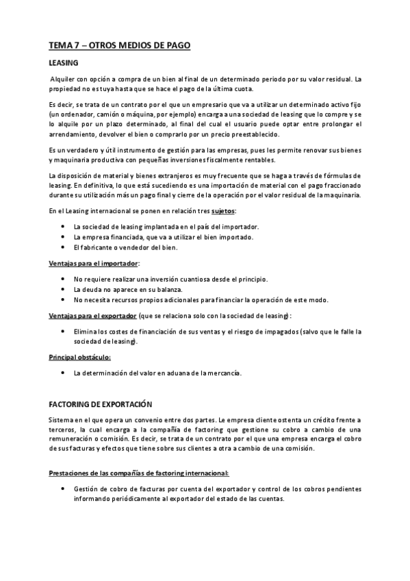 Miniatura del documento TEMA 7 - OTROS MEDIOS DE PAGO.pdf