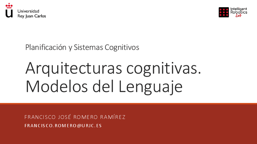 Miniatura del documento Tema 7: Arquitecturas Cognitivas (Parte 3).pdf