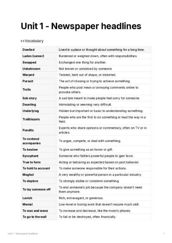 Miniatura del documento Unit1-Newspaperheadlines.pdf