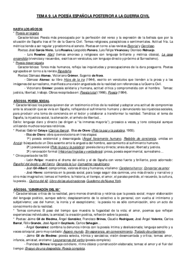 Miniatura del documento TEMA+9.+LA+POESIA+ESPAÑOLA+POSTERIOR+A+A+LA+GUERRA+CIVIL.pdf