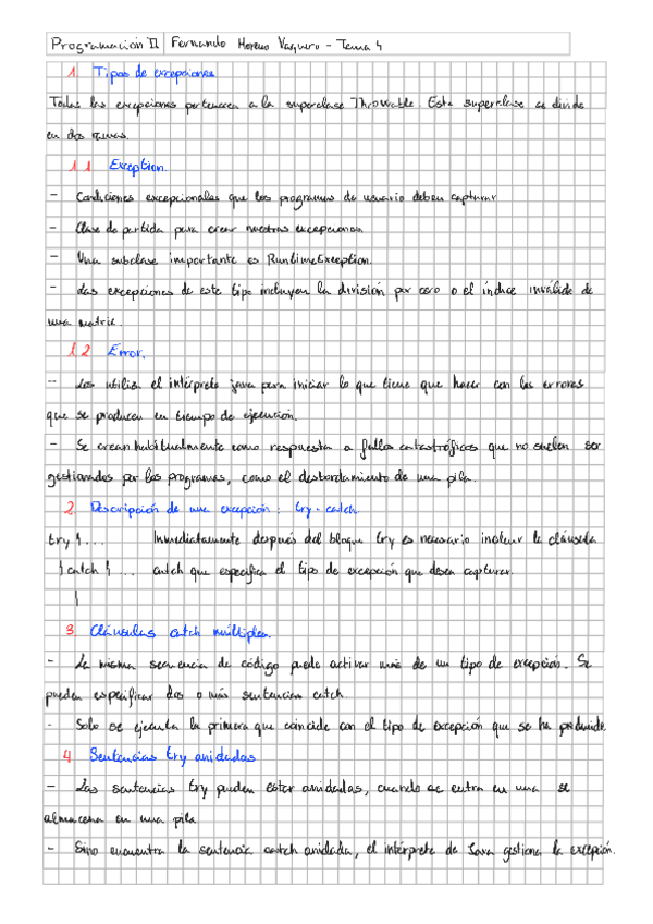 Miniatura del documento Tema 4 - Excepciones.pdf
