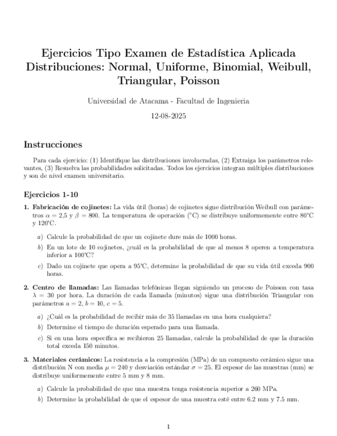 Miniatura del documento EJERCICIOS TIPO EXAMEN DE DISTRIBUCIONES ESTADISTICAS (PARTE 2).pdf