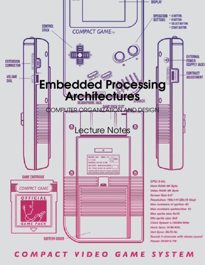 Miniatura del documento EmbeddedProcessingArchitecturesLectureNotes.pdf