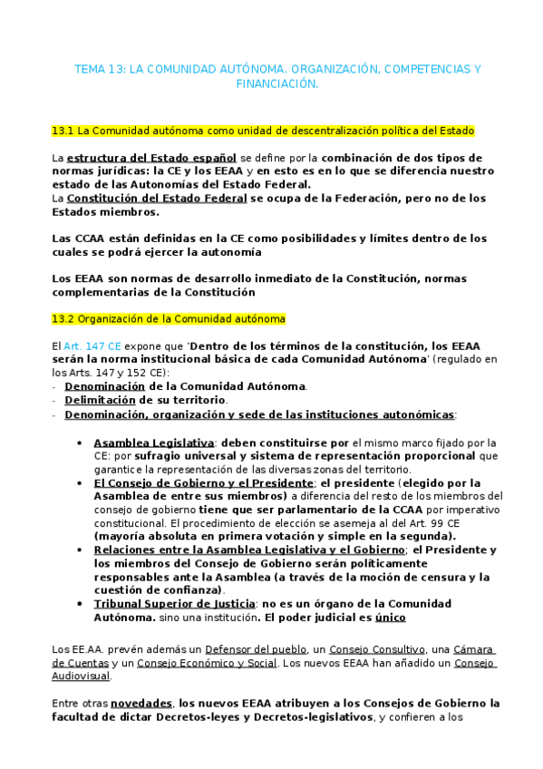 Miniatura del documento TEMA 13- La Comunidad Autónoma.docx
