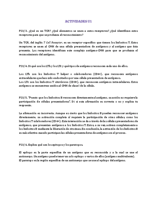 Miniatura del documento Actividades P23 | U1 - Introducción a la inmunología.pdf
