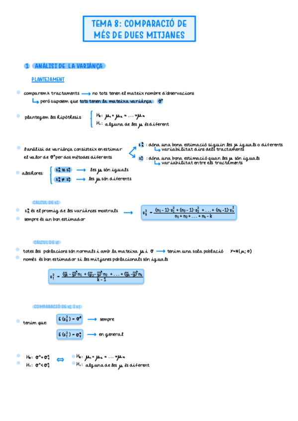 Miniatura del documento ESTADÍSTICA - TEMA 8: COMPARACIÓ DE MÉS DE DUES MITJANES.pdf