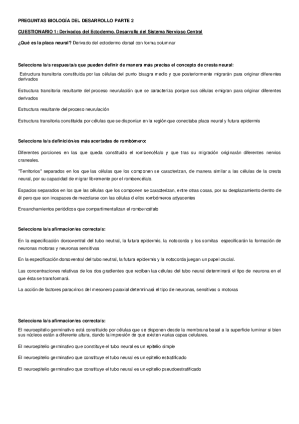 Miniatura del documento PREGUNTAS BIOLOGÍA DEL DESARROLLO PARTE 2.pdf
