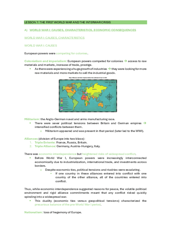 Miniatura del documento Lesson-7-The-First-World-War-and-the-Interwar-Crisis.pdf