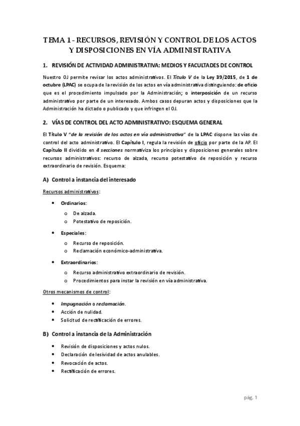 Miniatura del documento Tema-1-Administrativo-II-TECNOS.pdf