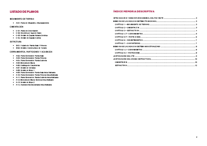 Miniatura del documento Memorias Descriptivas. Sistema Tradicional + Industrializado.pdf