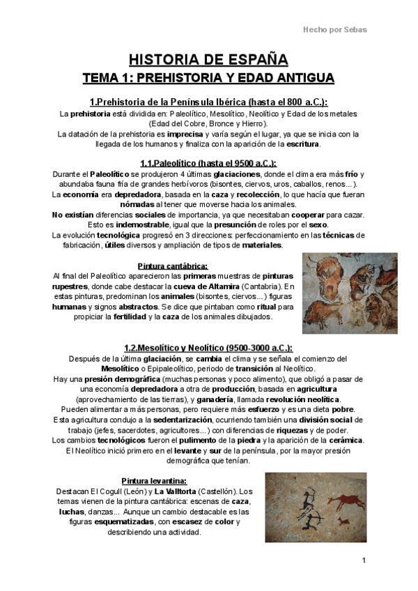 Miniatura del documento Historia-de-Espana-Tema-1-Prehistoria-y-Edad-Antigua.pdf