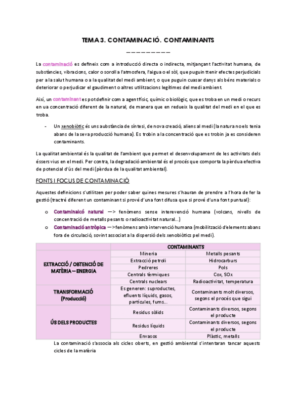 Miniatura del documento TEMA-3.-CONTAMINACIO.-CONTAMINANTS.pdf