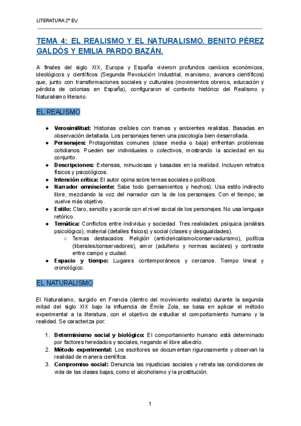 Miniatura del documento LITERATURA PAU CYL: Benito Pérez Galdós y Emilia Pardo Bazán..pdf