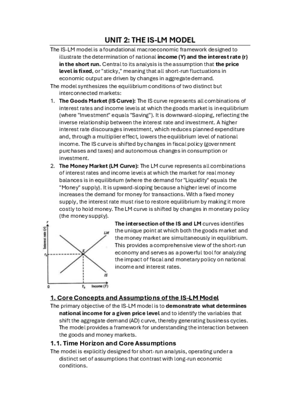Miniatura del documento UNIT-2.-THE-IS-LM-MODEL.pdf