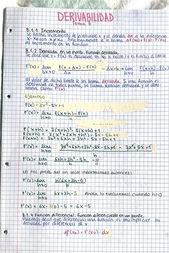 Miniatura del documento Tema8Derivabilidadyejercicios.pdf