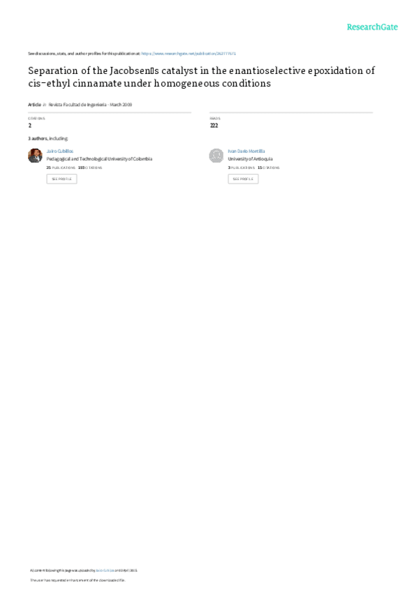 Miniatura del documento SeparationoftheJacobsenscatalystintheenanti.pdf