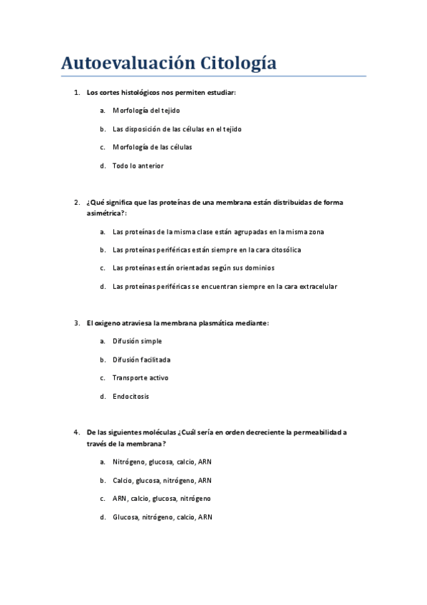 Miniatura del documento Autoevaluación Citología.pdf