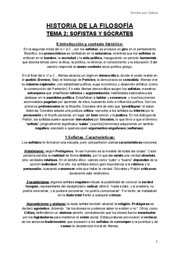 Miniatura del documento Historia-de-la-Filosofia-Tema-2-Sofistas-y-Socrates.pdf