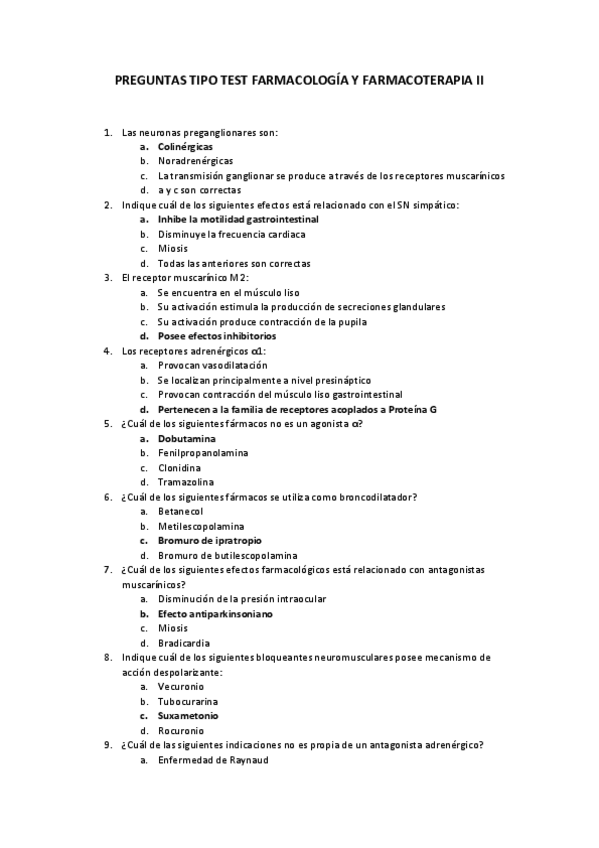 Miniatura del documento PREGUNTAS TIPO TEST FARMACOLOGÍA Y FARMACOTERAPIA II.pdf