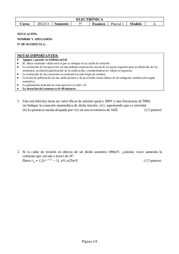 Miniatura del documento Exámenes Electrónica 2012-2018.pdf