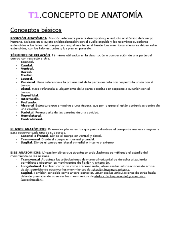 Miniatura del documento Apuntes Anato. Primer Cuatri.docx