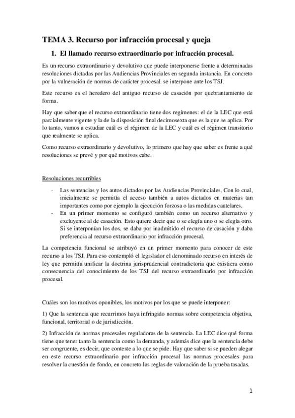 Miniatura del documento TEMA 3 PROCESAL II.docx