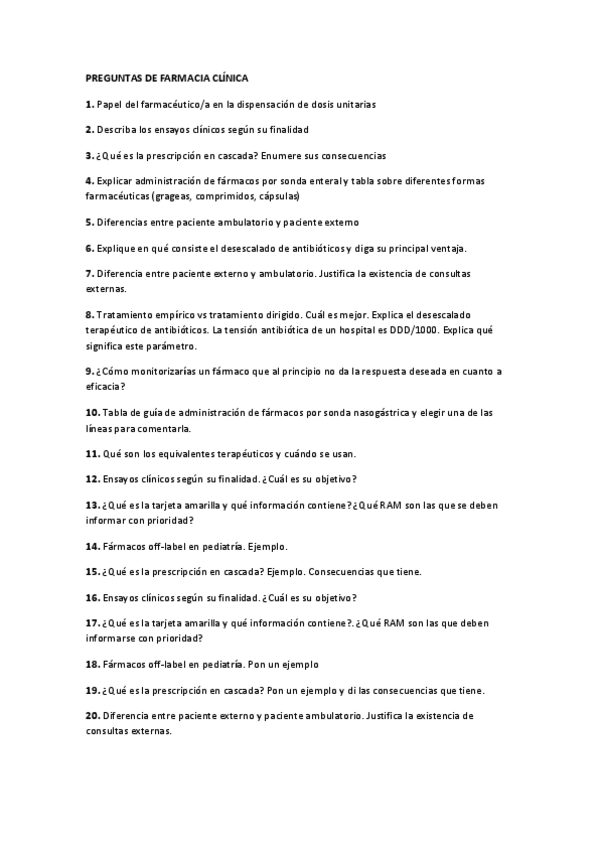 Miniatura del documento PREGUNTAS DE FARMACIA CLÍNICA.pdf