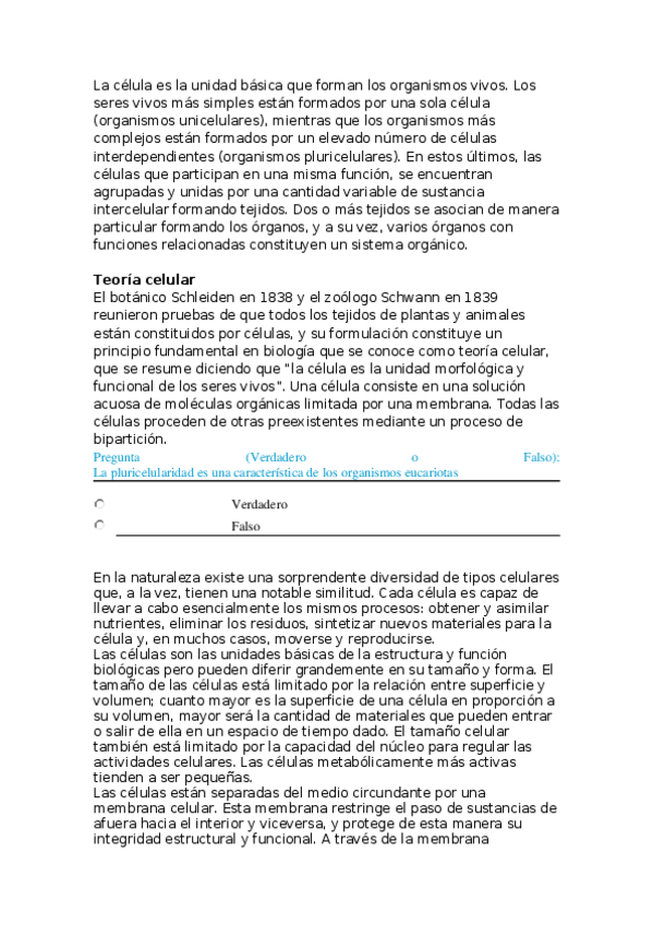 Miniatura del documento Leccion I - La célula eucariota.docx