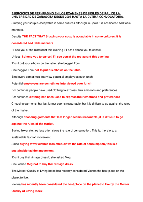 Miniatura del documento rephrasing unizar key.doc