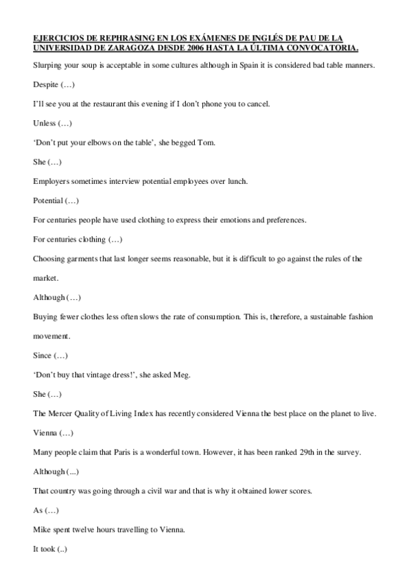 Miniatura del documento rephrasing unizar sin soluciones.pdf